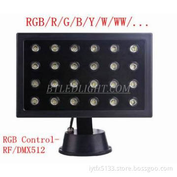 36w 48w Big LCD Display Floodlight LED Wall Washer